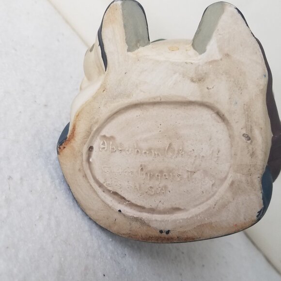 Vntg‎ Toby jugs, Early American settlers, Abraham Whipple, Grace Apgar USA - Picture 7 of 13